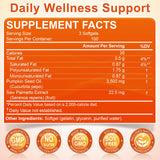 Nature's Live aceite de calabaza prensado en frio, botella con gotas, nutrientes