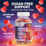 Nature's Nutrition Vitamin C Gummies, certificado cGMP y pruebas de terceros