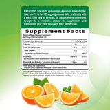 Nature's Truth Vitamin C Gummies etiqueta vegana, vitamina E para uso diario