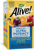 Tabletas Alive! 50+ Ultra de Nature's Way, nutrición para hombres 50+.