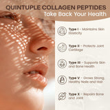 Nature Target Chocolate Multi Collagen Peptides textura cremosa que mejora tus bebidas.