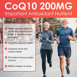 CoQ10 Nature Target con aceite de oliva orgánico para energía diaria sostenida