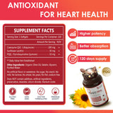 Nature Target CoQ10 con PQQ y aceite de oliva orgánico para apoyo cardíaco potencial