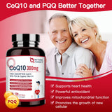 Botella de vidrio de Nature Target CoQ10 300 mg softgels