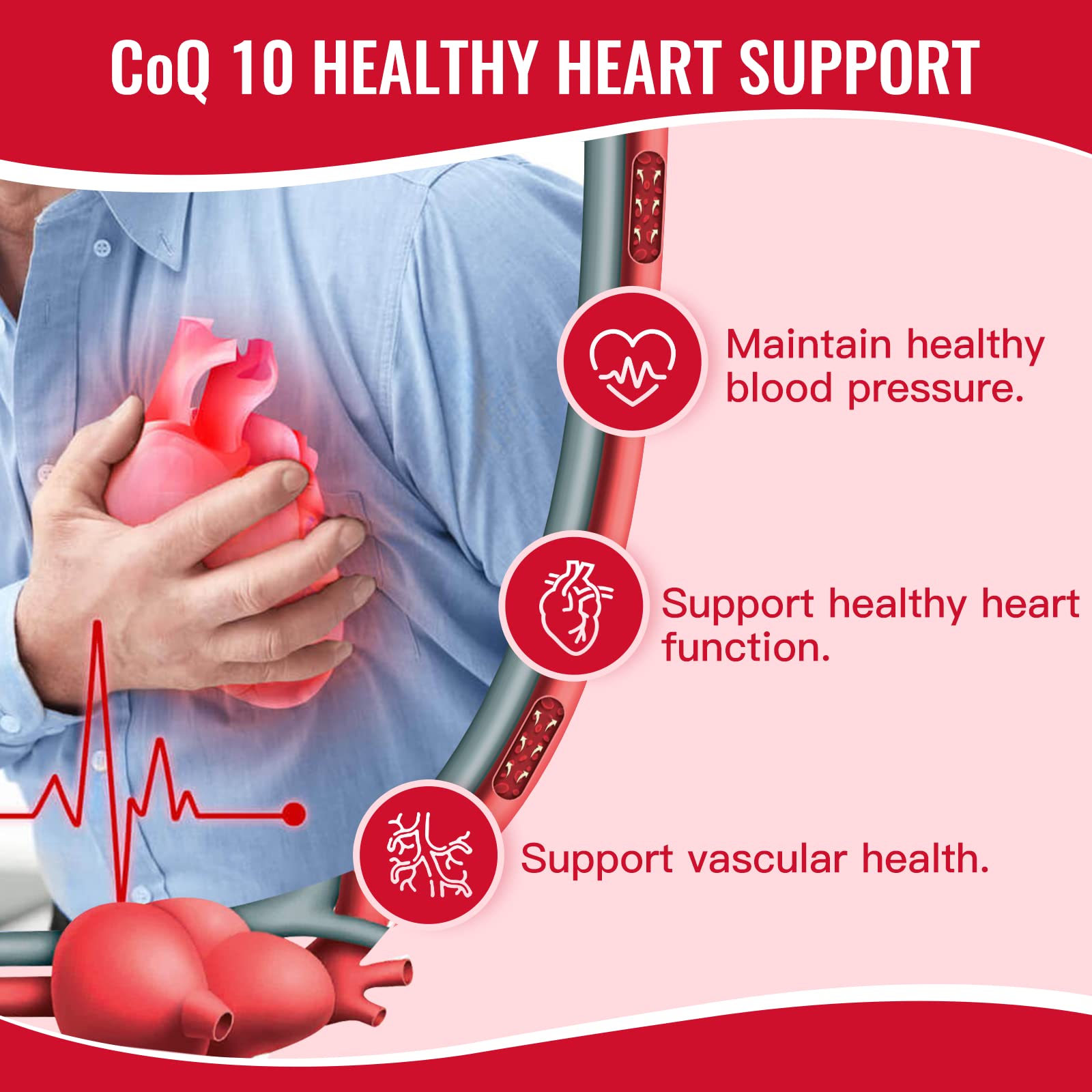 Etiqueta legible de Nature Target CoQ10 300 mg softgels
