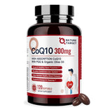 Nature Target CoQ10 300 mg softgels para uso diario y energía