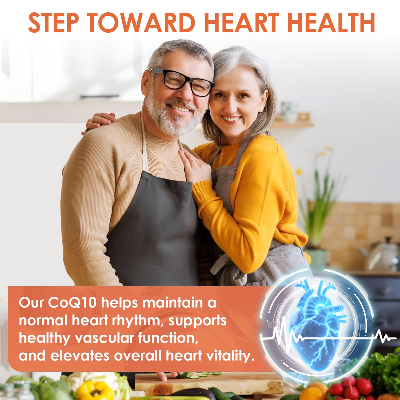 Etiqueta de Nature Target CoQ10: detalle de ingredientes clave
