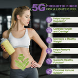 Nature Target fibra diaria sin grumos, textura suave y agradable