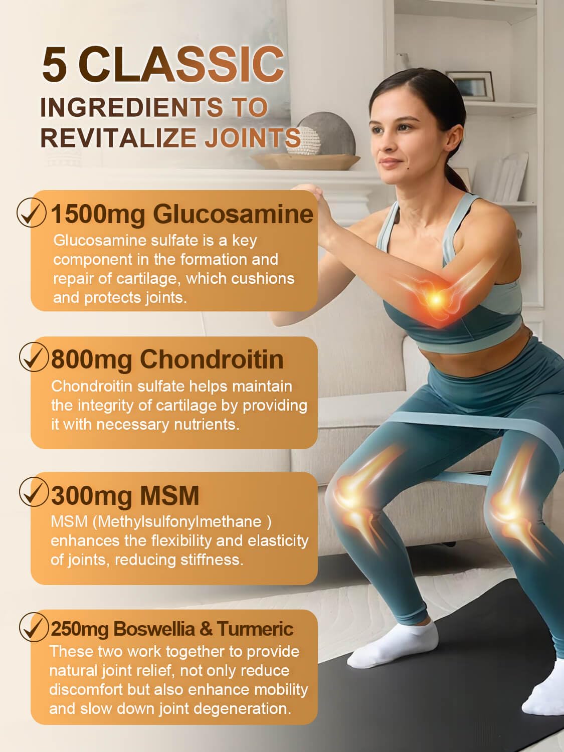 Nature Target Glucosamina Chondroitina: etiqueta con ingredientes y alérgenos.