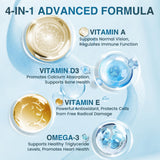 NATURE TARGET Omega-3 purificación en 18 etapas para mayor pureza.