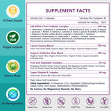 Nature Target Probiotics cápsulas para peristalsis intestinal y limpieza del colon