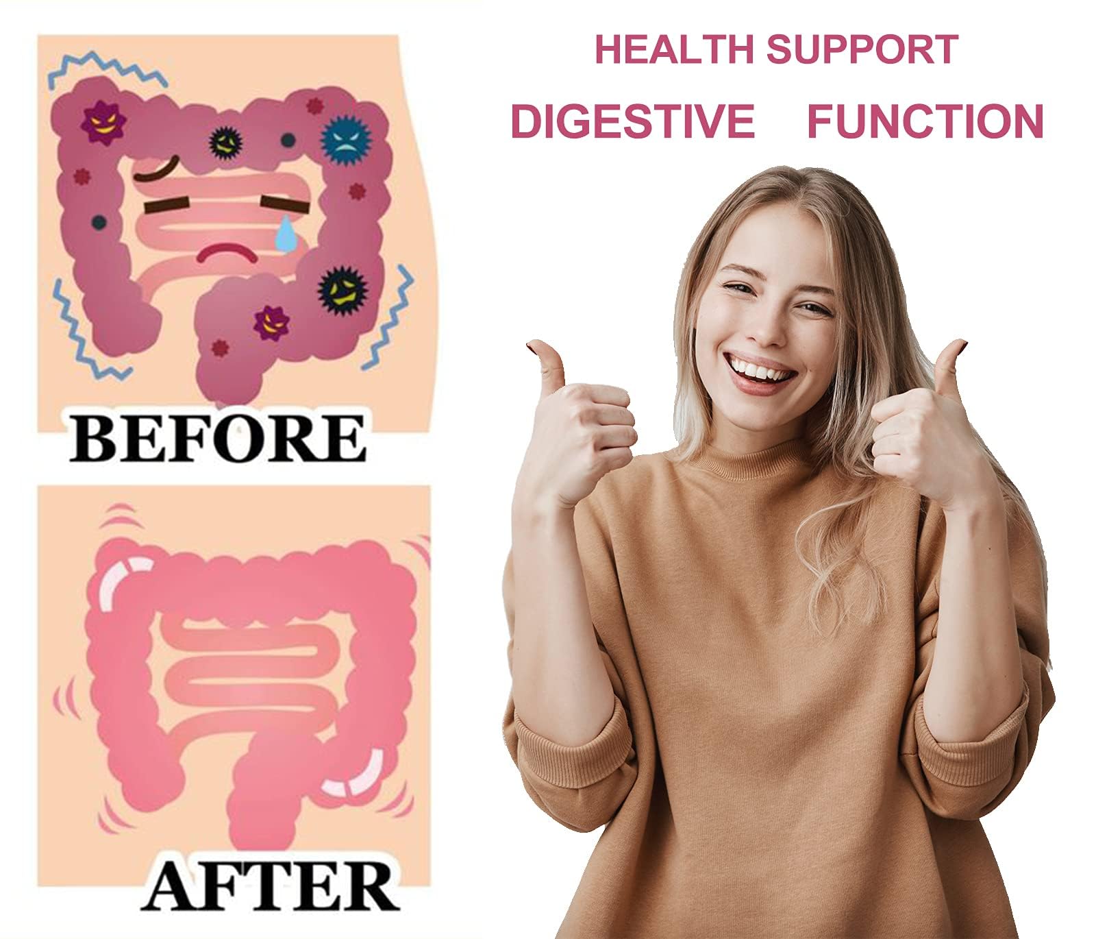 Nature Target Probiotics: empaque de 90 tabletas para 45 días de suministro.