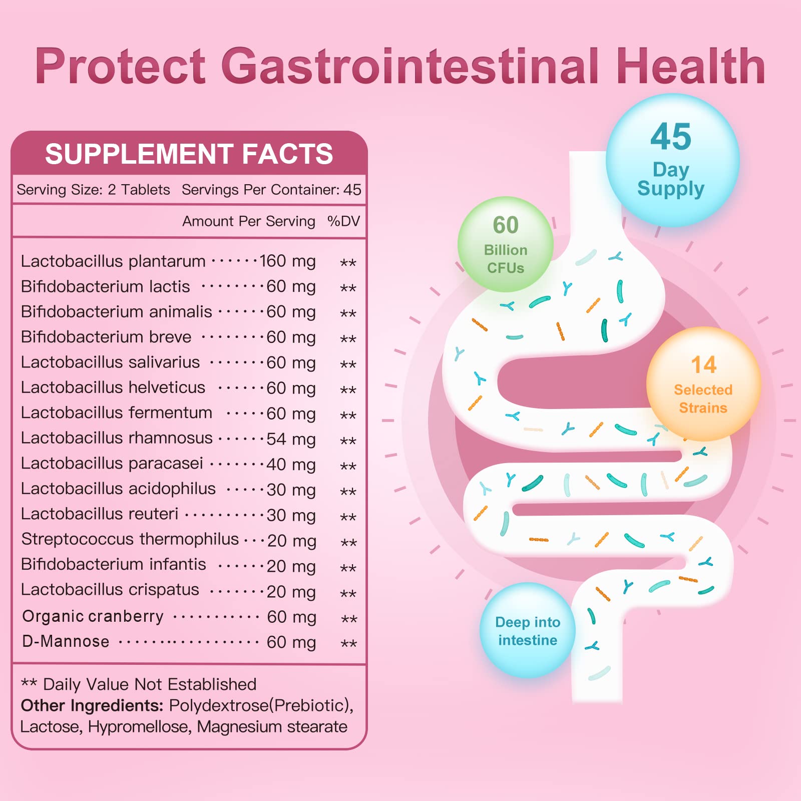 Nature Target Probiotics: cápsulas fáciles de tragar y sin necesidad de refrigeración.