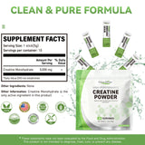 Uso diario de Nature Whisper Creatina monohidrato para consistencia