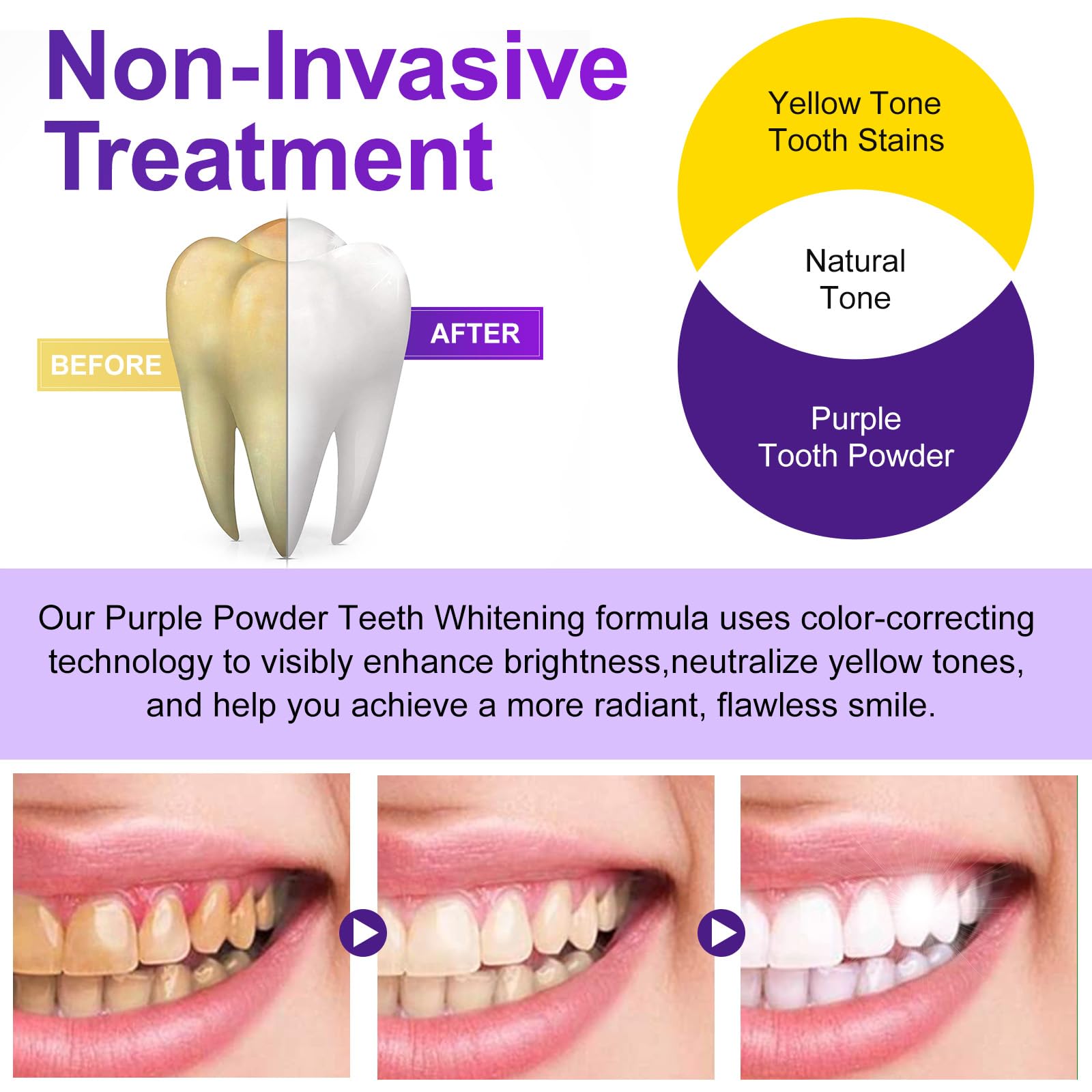 Nature Ziran polvo dental para aliento fresco y protección de encías.