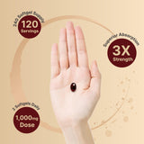 NatureBell Absorción optimizada, cápsulas de krill para una digestión suave.