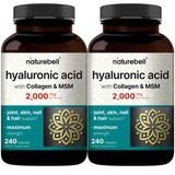 NatureBell ácido hialurónico 2000 mg, cápsulas para una piel más hidratada.
