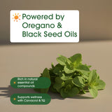 Antioxidantes naturales en NatureBell oregano para un estilo de vida activo.