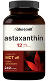 NatureBell astaxantina 12 mg: cápsulas blandas para uso diario.