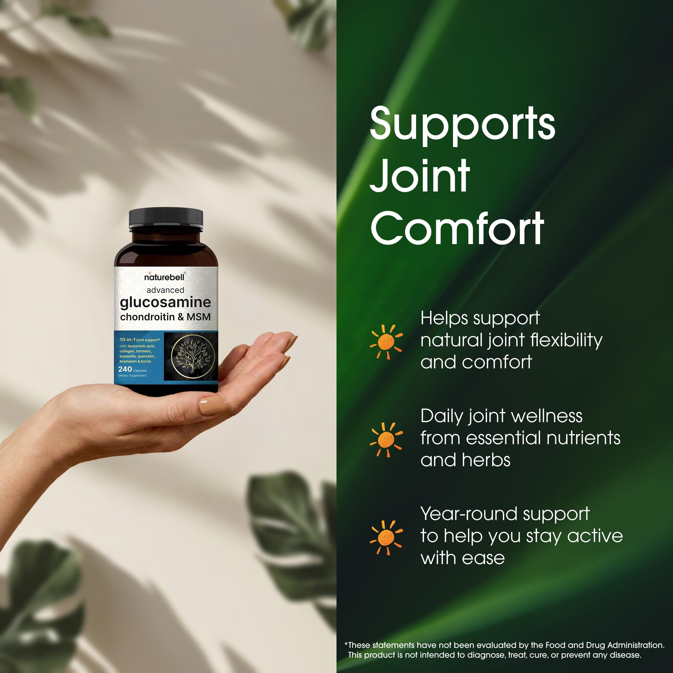 NatureBell Advanced curcumina: perfil natural de bienestar en cápsulas