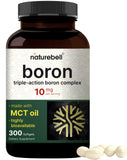 NatureBell Boron 10 mg, botella para uso diario