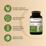 Origen natural de piña para bromelina proteolítica de calidad.