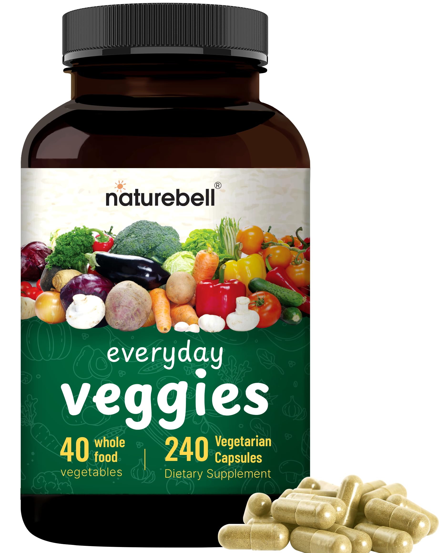 NatureBell Cápsulas Veganas: complejo libre de organismos modificados