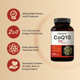 NatureBell CoQ10 300 mg - etiqueta detallada con información de calidad