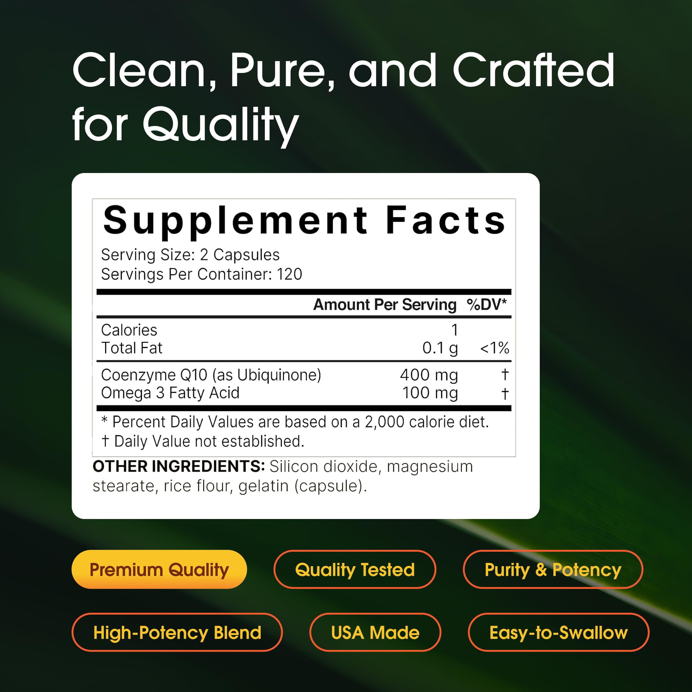 NatureBell CoQ10 400mg con Omega-3: cápsulas en la mano