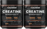 NatureBell creatina monohidratada: botella para mezclas suaves.