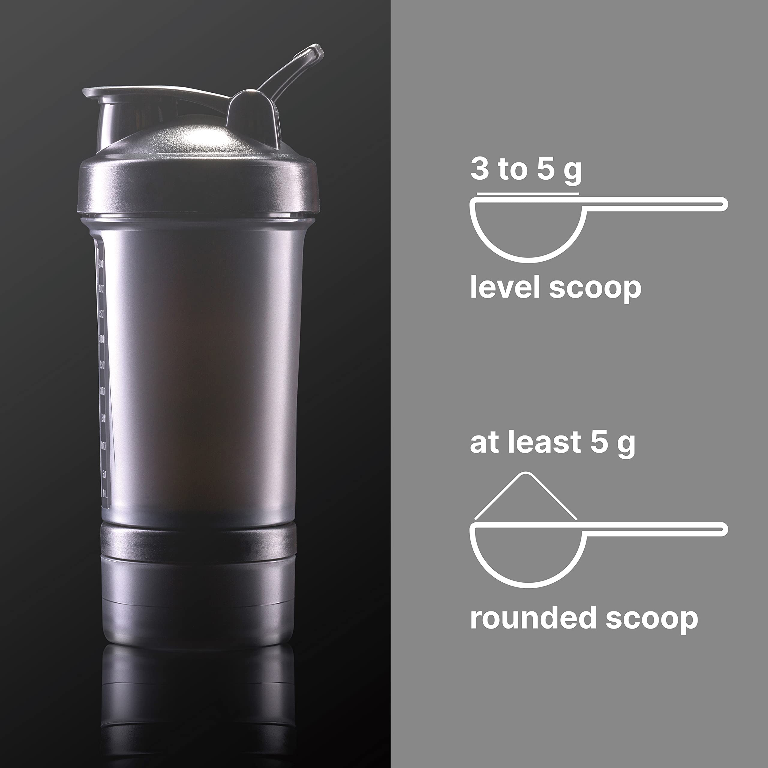 NatureBell creatina monohidratada: mezcla suave en vaso.