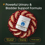 NatureBell D-Mannose, dosis 2000 mg por cucharada, apoyo diario para la salud urinaria