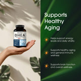 NatureBell DHEA, caja externa, presentación práctica para almacenamiento.