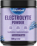 NatureBell electrolitos: bote de 500 g para hidratación diaria sin azúcar.