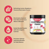 NatureBell electrolitos mezcla rápida en agua, sabor refrescante