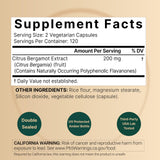 NatureBell Fruta Bergamota: extracto natural para bienestar diario.