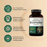 NatureBell Ingredientes clave B Metilados, soporte esencial para el rendimiento diario.