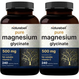 NatureBell Magnesio Glicinato 500 mg en cápsulas para uso diario