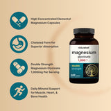 NatureBell magnesio glicinato etiqueta: información clara de ingredientes