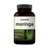 NatureBell Moringa: cápsulas 800 mg para energía diaria y nutrición.