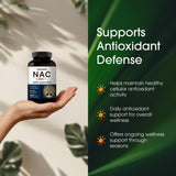 NatureBell NAC 1200 mg con quercetina - etiqueta detallada, ingredientes y usos