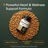 NatureBell Nattokinase cápsulas, suplemento vegetal para la salud cardiovascular.