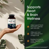 NatureBell Omega-3 probado por terceros para pureza y seguridad.