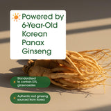 NatureBell Panax Ginseng Rojo Coreano, ginsenósidos al 10%, fórmula consistente.