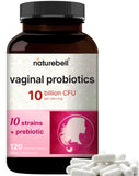 NatureBell probióticos vaginales en caja para equilibrio diario.