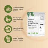 NatureBell Psyllium cuchara de medición para porciones precisas