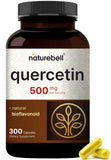 NatureBell Quercetina 500mg cápsulas en envase para apoyo diario de la salud inmune