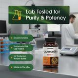 NatureBell Quercetina con Sophora japonica, ingrediente activo de alta biodisponibilidad.
