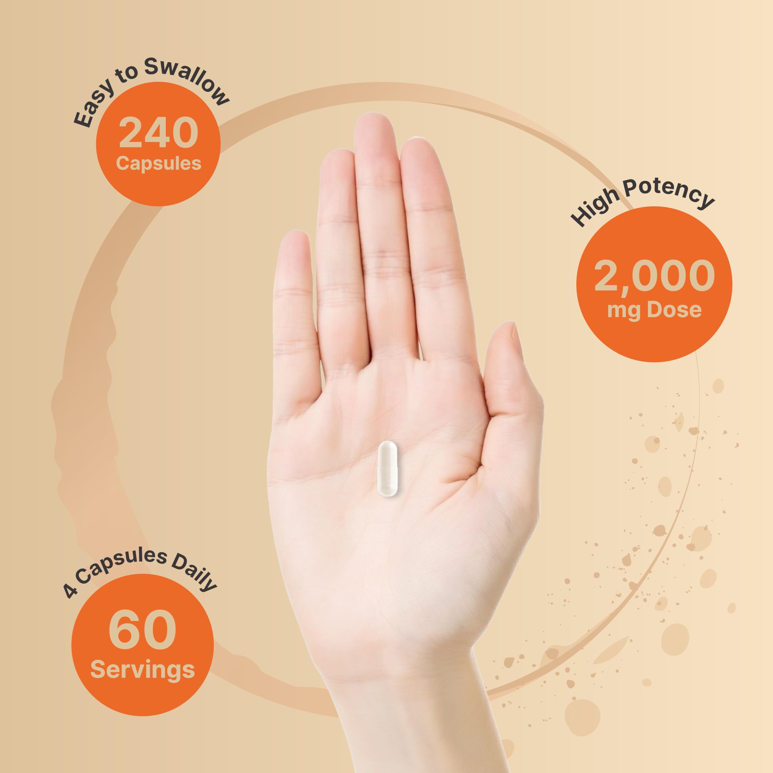 NatureBell Vitamina C sin OGM, libre de soja, gluten ni lácteos para diversas dietas.