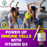 Absorción rápida NatureGenX Vitamina D para rutina diaria